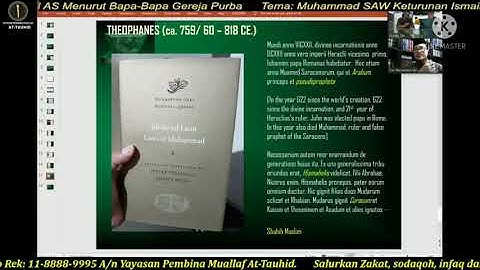Verbum Veritatis vs Dr Menachem Ali. (Part 1) Apakah Muhammad Keturunan Ismael ?