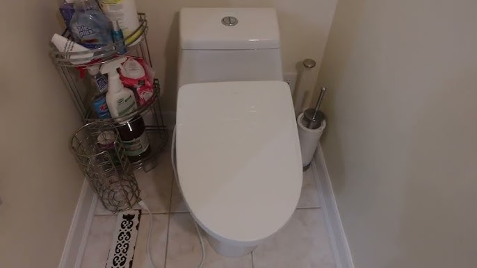 Kohler K-4108-0 C3 230 Elongated Bidet Toilet Seat with Touchscreen Remote White