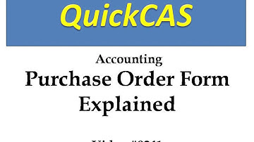 0241 Accounting Purchase Order Form Explained