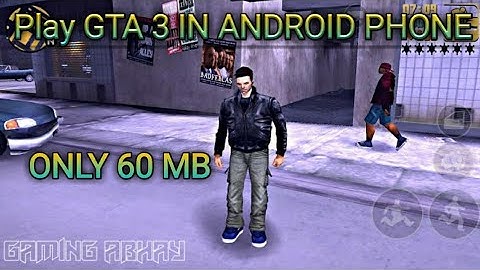 GTA 3 game Only (60mb) highly compressed this game !