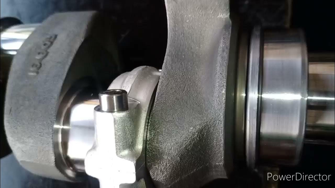 AC compressor piston connecting rod play system FK40 YouTube