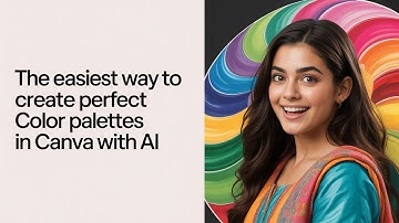 The EASIEST Way to Create PERFECT Color Palettes in Canva with AI