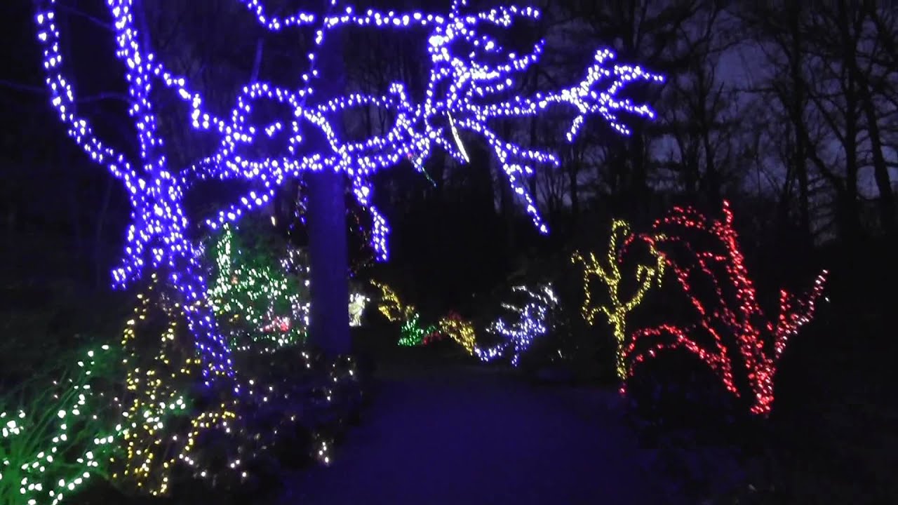 Festival of Lights at Brookside Gardens YouTube