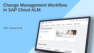 Change Management Workflow in SAP Cloud ALM