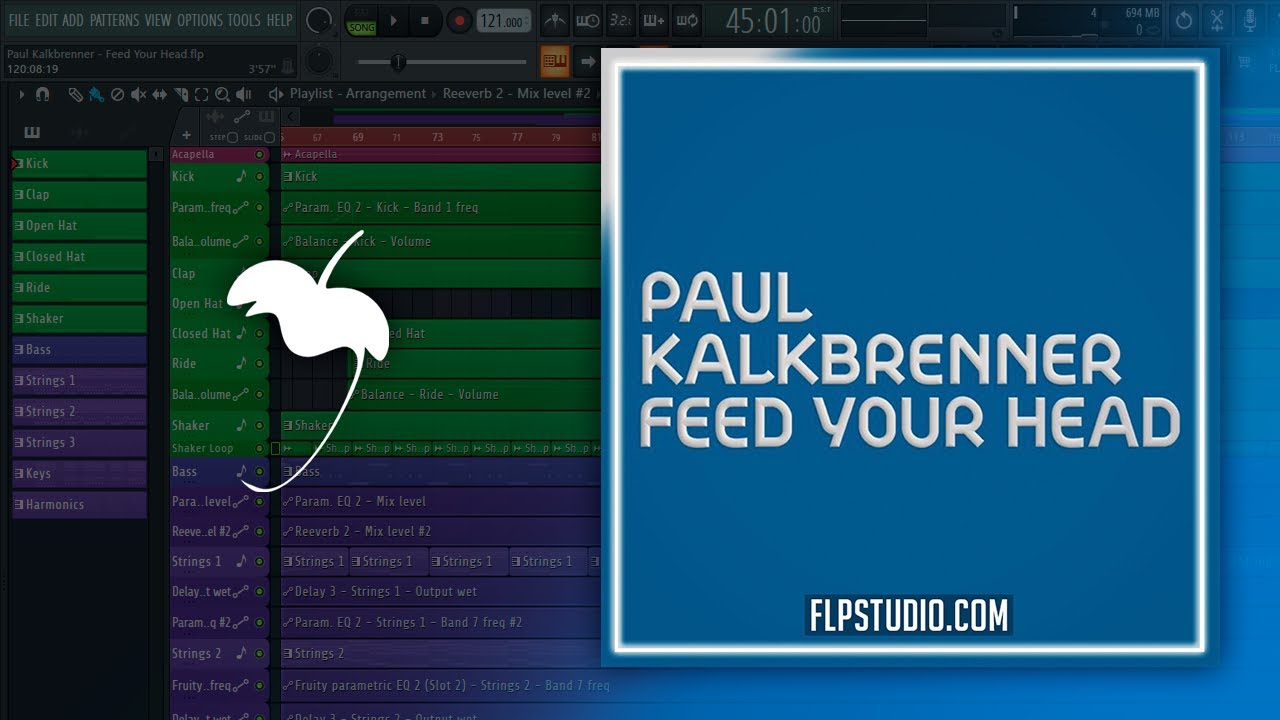 Paul Kalkbrenner Feed Your Head FL Studio Remake YouTube