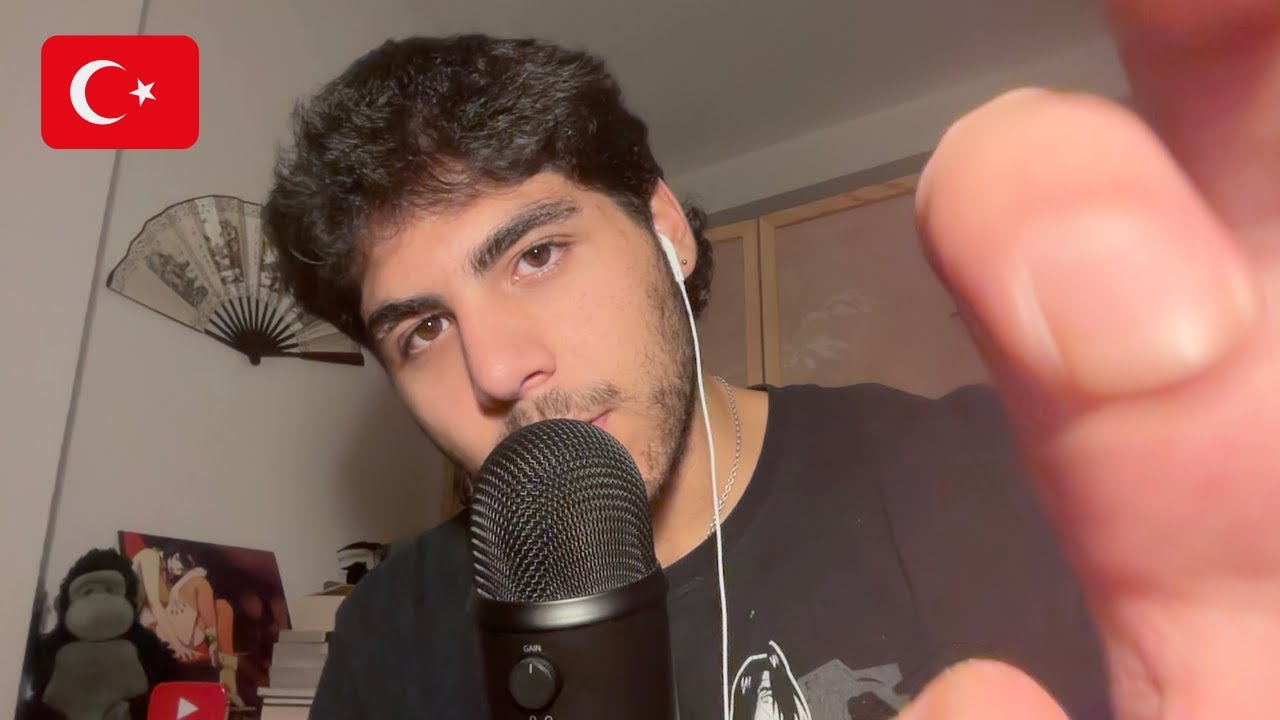 ASMR Ear to Ear Trigger Words in Turkish | Türkçe ASMR