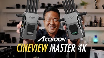 The Best Wireless Video Transmitter for Creators? CineView Master 4K