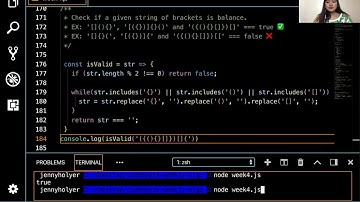 Valid Parentheses Algorithm in JavaScript