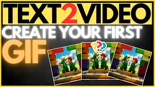 Create your FIRST Gif using Text-to-Video AI (LOCAL) with Huggingface
