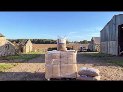 Bulk dried black soldier fly larvae for game shoots