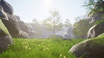 Unreal Engine 4 Custom stylized foliage [Update 4]