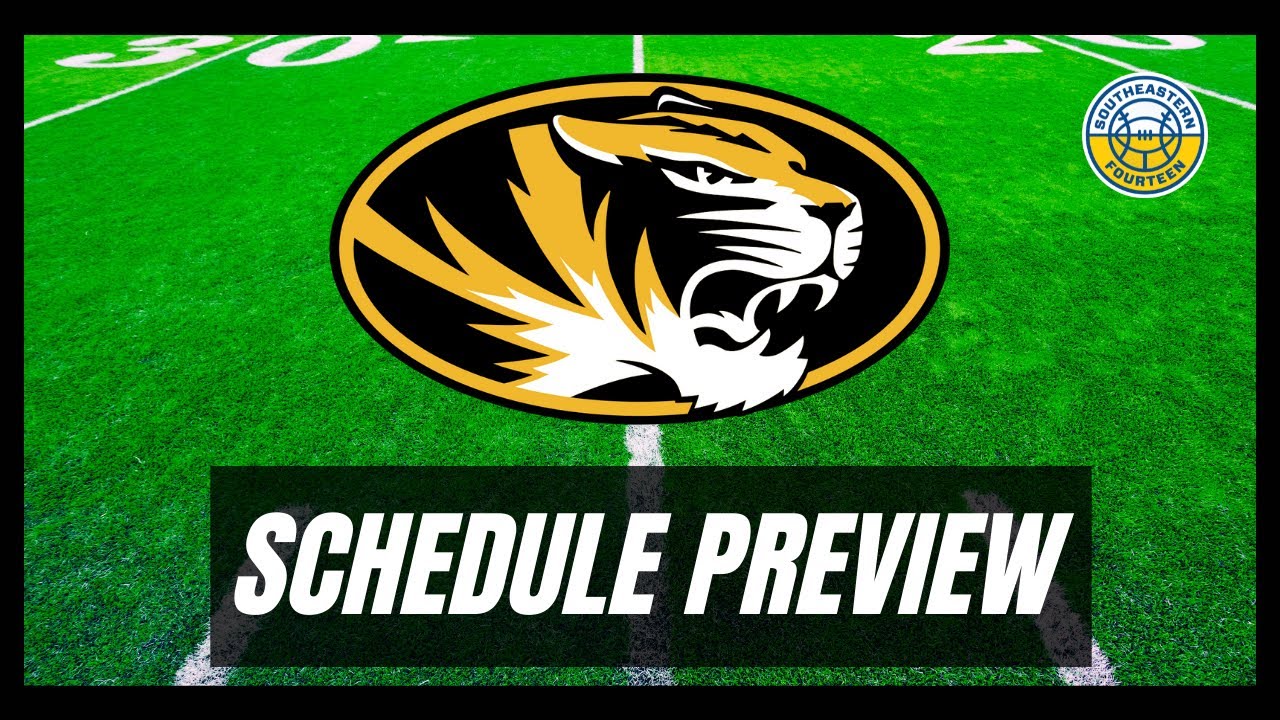 2022 Missouri Football Schedule Preview YouTube