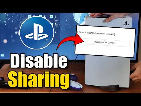 How to Disable PS5 Game Sharing Remotely (Best Guide)