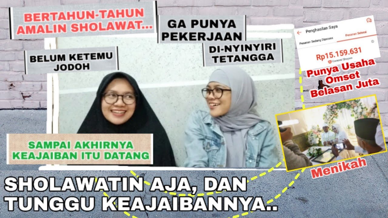 Bertahun-tahun Ngamalin Sholawat, Sampai Akhirnya....