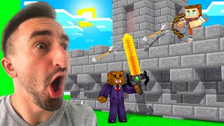 Using Magical Weapons To Defend My Castle In Minecraft