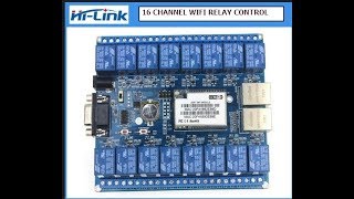 16 CHANNEL WIFI RELAY KIT - HILINK HLK-RM04 HOME AUTOMATION