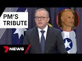 Prime Minister Anthony Albanese pays tribute to Labor MP Peta Murphy | 7 News Australia