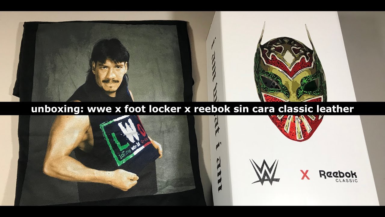 WWE x Foot Locker x Reebok Classic 