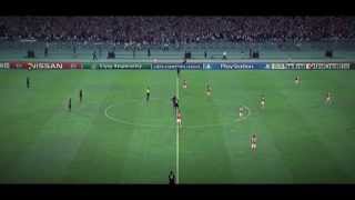 Besiktaş - Arsenal - Demba Ba Efsane Şutu