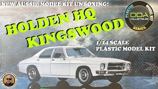 DDA Collectibles Holden HQ Kingswood NEW Plastic Kit Unboxing