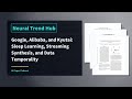 Google, Alibaba, and Kyutai: Sleep Learning, Streaming Synthesis, and Data Temporality