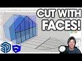 Use FACES to Cut Objects in SketchUp - Curic Face Knife and Lattice Maker!