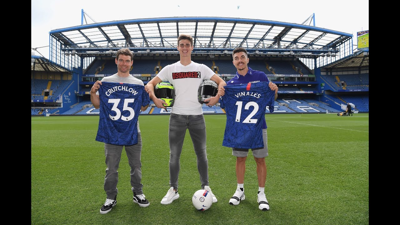 chelsea market food Kepa Arrizabalaga Meets MotoGP Riders Cal Crutchlow & Maverick Vinales 🏍 | British Grand Prix