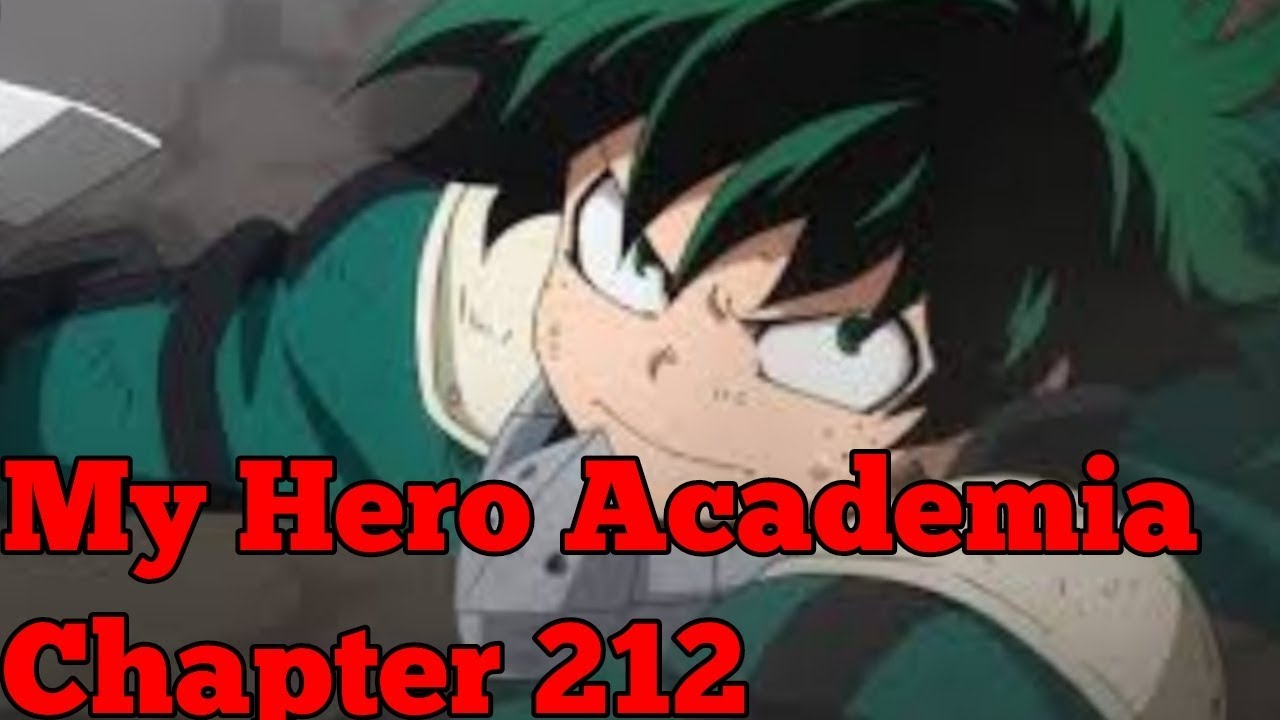 My Hero Academia Manga 212