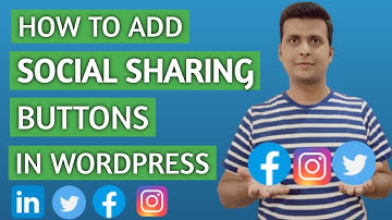 How to Add Social Share Buttons on WordPress Website