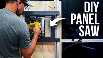 I Tried Building a Compact Panel Saw for My Small Workshop