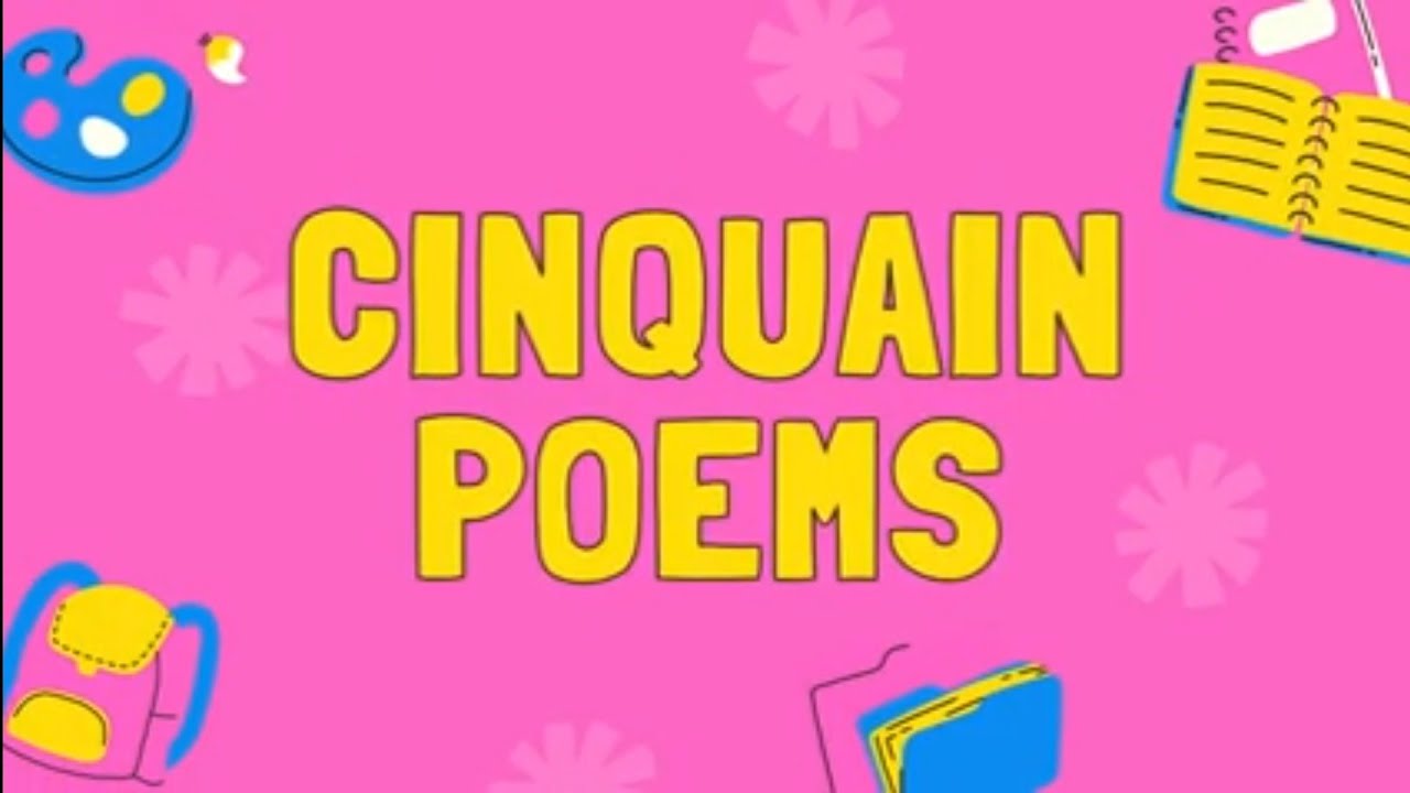 Cinquain How to write Cinquain poems Examples YouTube