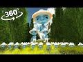 360° VR Smurf Cat Attack You!