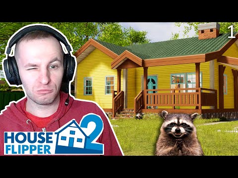 Видео: ХАУС ФЛИППЕР 2: УБОРКА ПОСЛЕ ЕНОТА - House Flipper 2 [1]