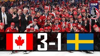 Canada vs Sweden | 2018 WJC GOLD MEDAL GAME | Highlights | Jan. 5, 2018