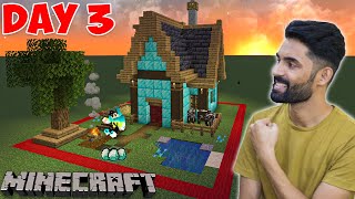 Minecraft, But The Chunk Slowly GROWS - Minecraft Survival #3