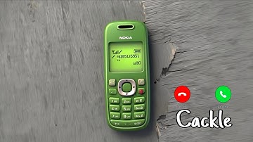 Nokia ringtone CACKLE - Nokia 1200 incoming call | Part 18