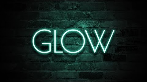 Create a neon text effect | Tutorial | Photoshop CC