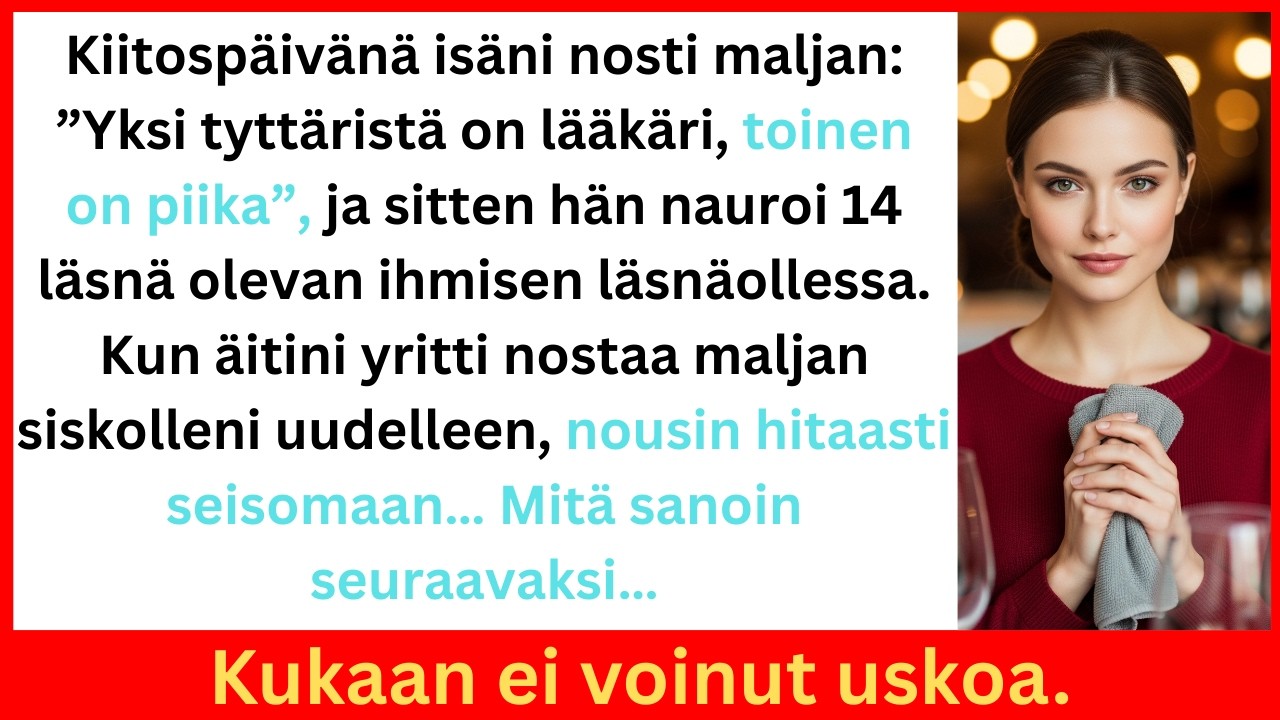 Vanhempani esittelivät minut 