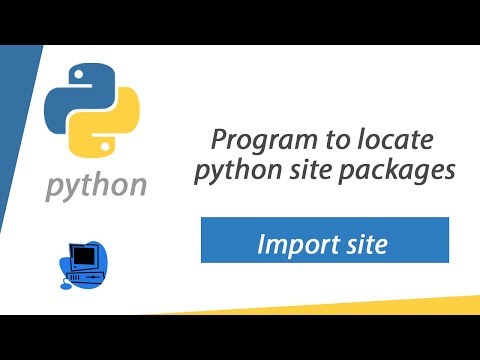Python Program to locate python site packages