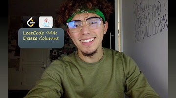 CODING INTERVIEW QUESTION - DELETE COLUMNS TO MAKE SORTED