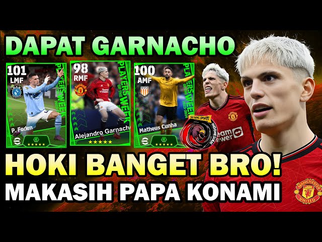 AKU DAPATKAN GARNACHO LANGKA ADA SENTUHAN GANDA! FODEN 101 DAN CUNHA 100! HARI TERHOKI THANKS KONAMI class=