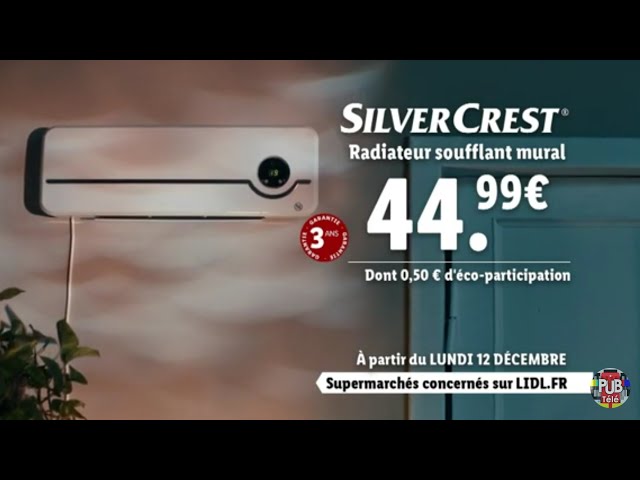 TEST CHAUFFAGE LIDL À 10,99€ !!! RADIATEUR SOUFFLANT SILVERCREST DE CHEZ  LIDL CHAUFFAGE D'APPOINT !! 