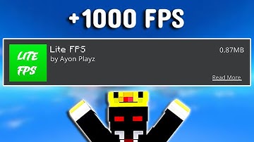 The Best FPS BOOST Mod For MCPE 1.21+ (NO LAG + Smooth Gameplay) | Lite FPS