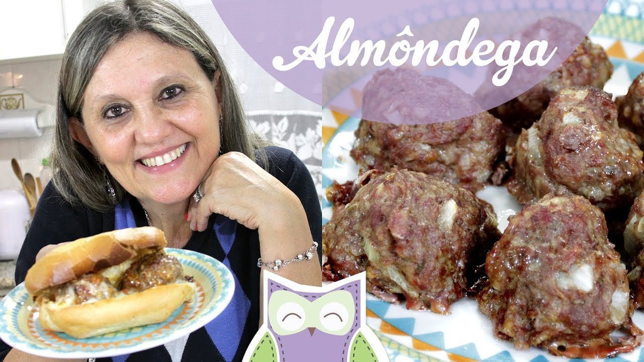 ALMÔNDEGA ASSADA RECEITAS DA MÃE CORUJA #160