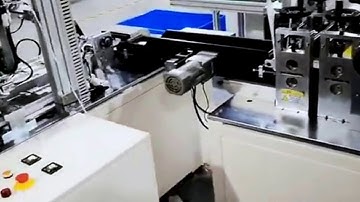 fully automatic KF94 fish type face masks CCD vision inspection integrated with flow wrapping equip