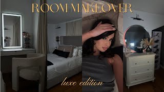 luxe room makeover | soft clean and classy ❦