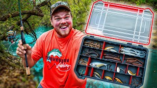 Bass Pro Shop No Budget Creek Fishing Challenge