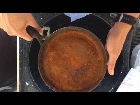 Vídeo: Como Limpar Uma Panela De Ferro Fundido De Depósitos De Carbono, Ferrugem E Cuidar Adequadamente + Fotos E Vídeos