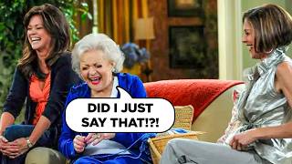 The Day Betty White Took Over The Entire Set (Nobody Could Stop Laughing )
