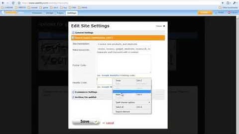 Verifying Weebly website with Google webmaster